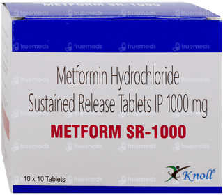 Metform Sr 1000 Tablet 10